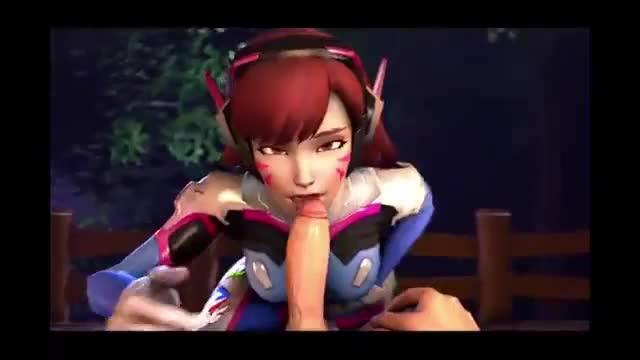 Overwatch Tracey And Dva Cocktease